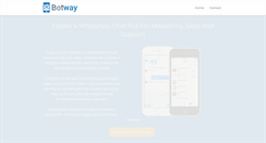 Desktop Screenshot of botway.com